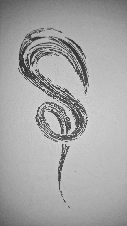 Ekam Lipi process sketch